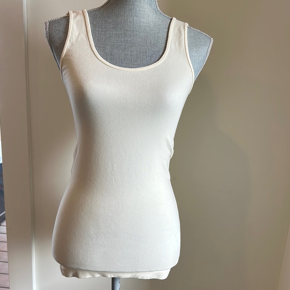 Women's Cream Tank Top